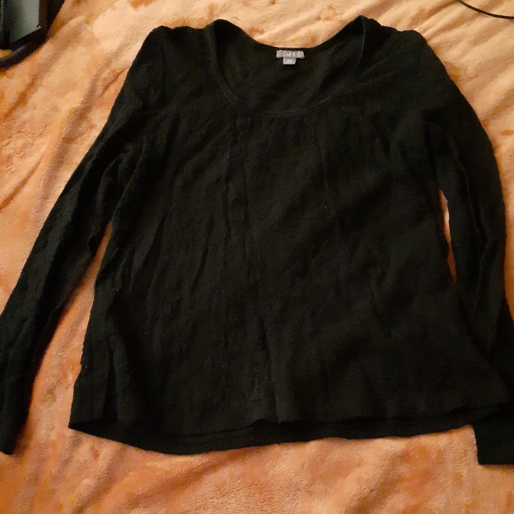 J. JILL Velvet  scoop neck